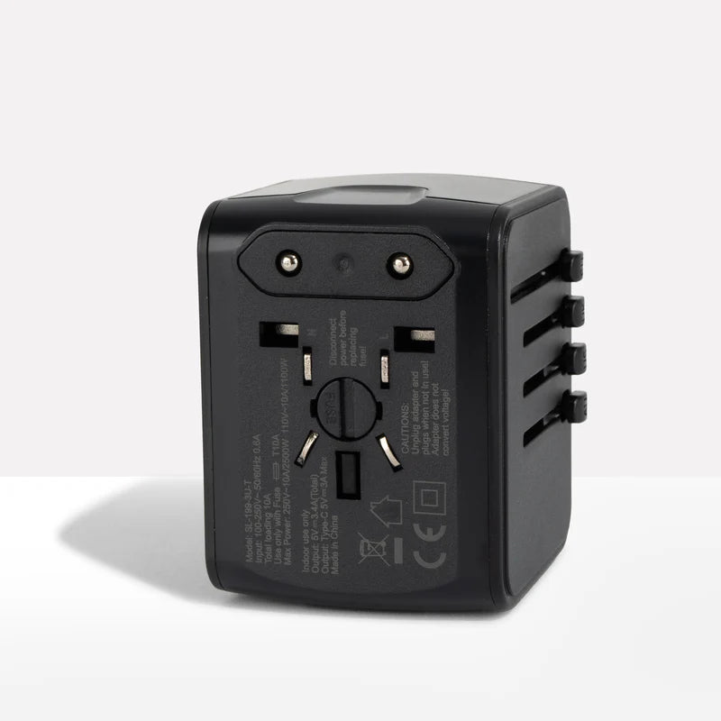 Universal Travel Adapter – Compact & Multi-Port